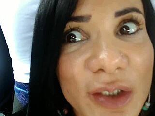 Brunette Porn Star’s Wild Bus Ride
