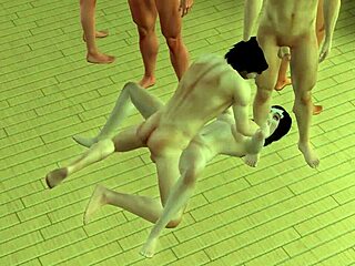 Suruba Tesuda’s Fierce Action In The Sims MP4