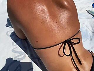 Picked Up 18-Year-Old Babe On Beach For Raw Fuck