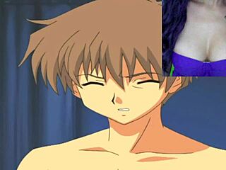 Heartfelt hentai bond as she rewards him