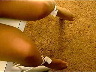 Black Teen Cavon Bound and Tickled Hard
