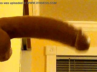 Gay Guy Deepthroats Dildo in Hood