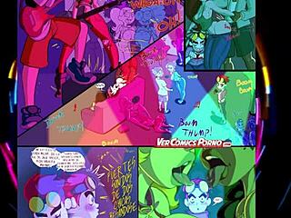 Cheeky Cartoon Party Turns Into Wild Hentai Bash