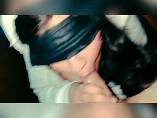Latina Teen Gags On Deep Throat Action