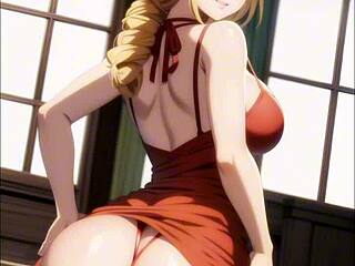 Random Overlord Girls in Hentai Compilation