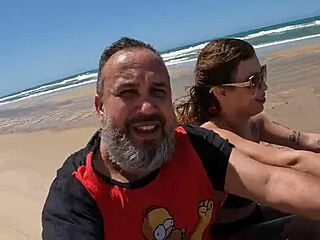 Ma Santos' Daring Beach Adventure