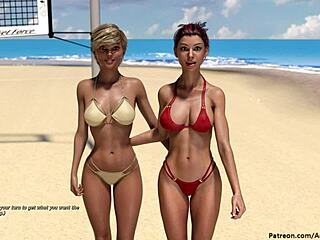Black Lesbian Tease With Big Tits