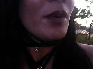 Brazilian Pornstar Dragged Guy For Car Creampie Fuck