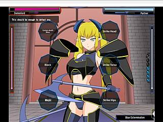 3D Anime Love With Demoness
