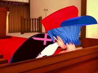 hentai freaks crave massive church action