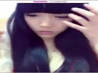 I filmed my Asian amateur girlfriend