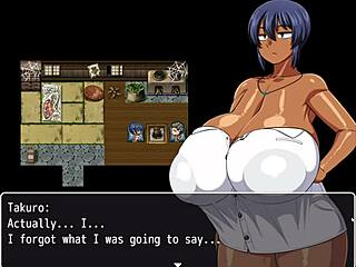 Tanned Natsuki’s Hentai Game Cock Jerk Frenzy