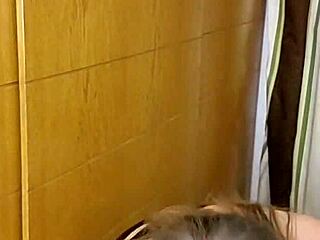 Busty milf MariaOld fucks hard with massive tits.