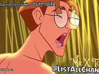 mailo and tarzan’s fierce gay sex animation