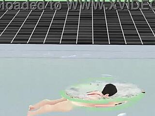 I Watch Anime Girl’s Swimsuit Mishap