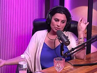 What’s behind this lesbian guest’s intense orgasm session?