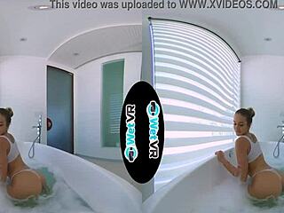 WetVR Creeper Fills Step Sister In VR Bath