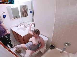 Stepmother's secret bathroom indulgence revealed