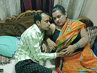 Cheeky Indian wife’s taboo anal affair