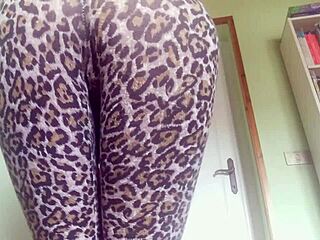 milf teases in tight jeans