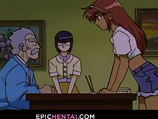 mahoko's first hentai moment