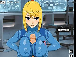 zero suit samus titty fuck in action