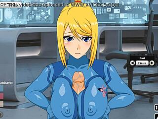 zero suit samus titty fuck in action