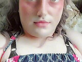 Ever seen a crossdresser slut ride big butt?