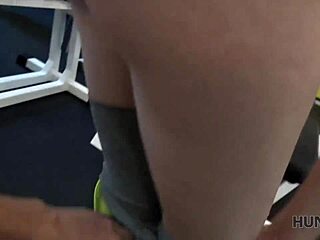 hunt4k stunning teen offers trimmed pussy for cash at gym