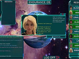 Stranded in Space 11 - Bold Chats with Stunning Girls