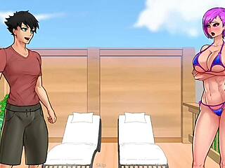 Daring Goddess Masturbates My Stepmother in Confinement