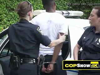 Massive Ebony Shaft Rules Street Oral