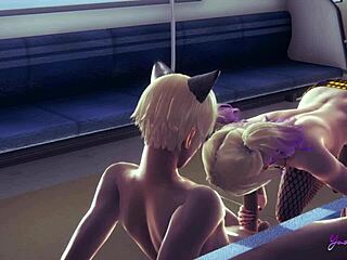 Dive into 3D femboy fantasy