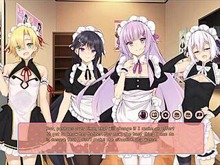 Cute hentai femboy harem takes over