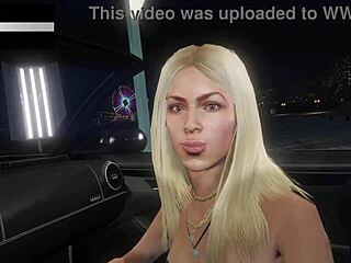 gta 5 - first person car tease with hooker