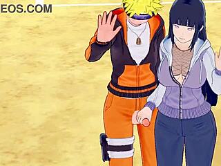 Hinata’s Naruto Hentai Blowjob And Handjob