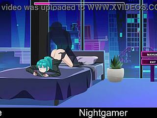 Nightgamer’s Cute Anime Girlfriend In Erotic Play