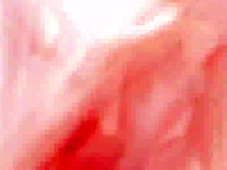 Skinny Crossdresser’s Daring Finger Play