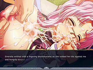 Kyonyuu Fantasy Emeralia’s Outdoor Group H-Scene 2