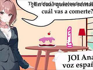 Joi anal hentai dilemma of cock and cake