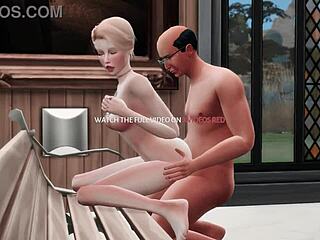 Husband catches wife in 3D