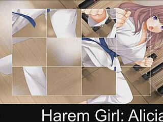 Alicia shines in free Hentai game.