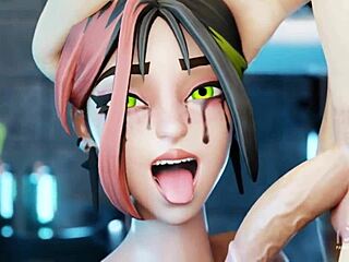 Fortnite porn compilation shows fiery passion
