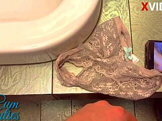 I framed my girlfriend, stole her panties, and came inside
