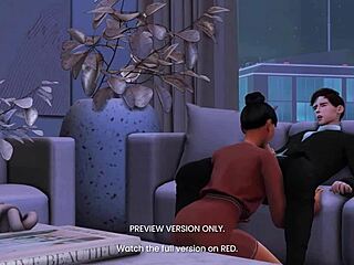 3D Hentai Threesome with a Spicy Twist