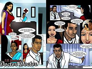 what’s savita bhabhi hiding in this indian 3d doctor comic?