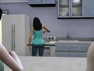 Hermanastros Teen Anal Hardcore Behind Stepmom’s Back