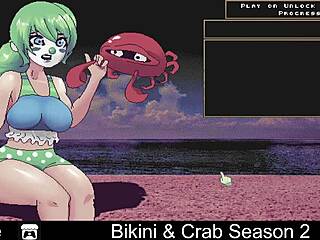 My bikini tease in crab season 2 gets wild
