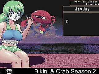 My bikini tease in crab season 2 gets wild