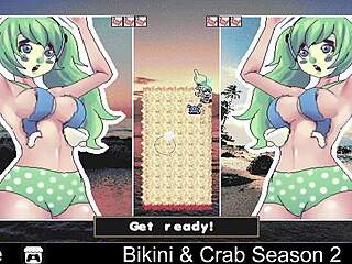 My bikini tease in crab season 2 gets wild
